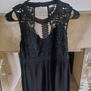 Maurices Sleeveless Lace Front Top